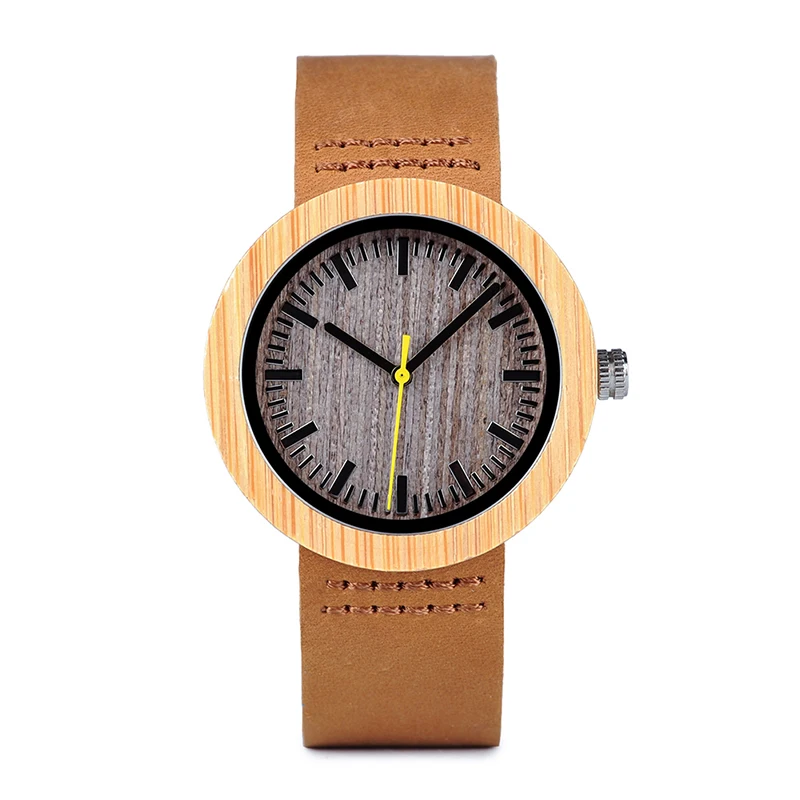 BOBO BIRD, женские часы с ремешком из натуральной кожи, низкая цена, деревянные кварцевые часы, модный дизайн, в подарочной бумажной коробке, reloj mujer