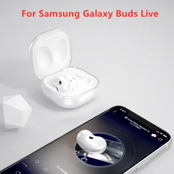 

Headset Shockproof Soft Protective Headphone Cover Shell TPU Earphone Case For Samsung Galaxy Buds Live Wireless Protect Sleeve