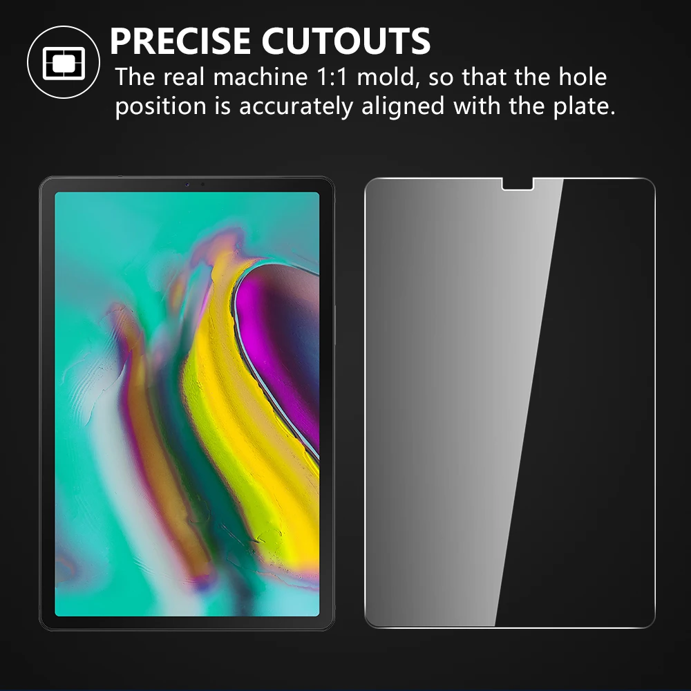 2 шт закаленное стекло для samsung Galaxy Tab S6 10,5 дюймов, протектор экрана планшета, защитная стеклянная пленка для samsung T860