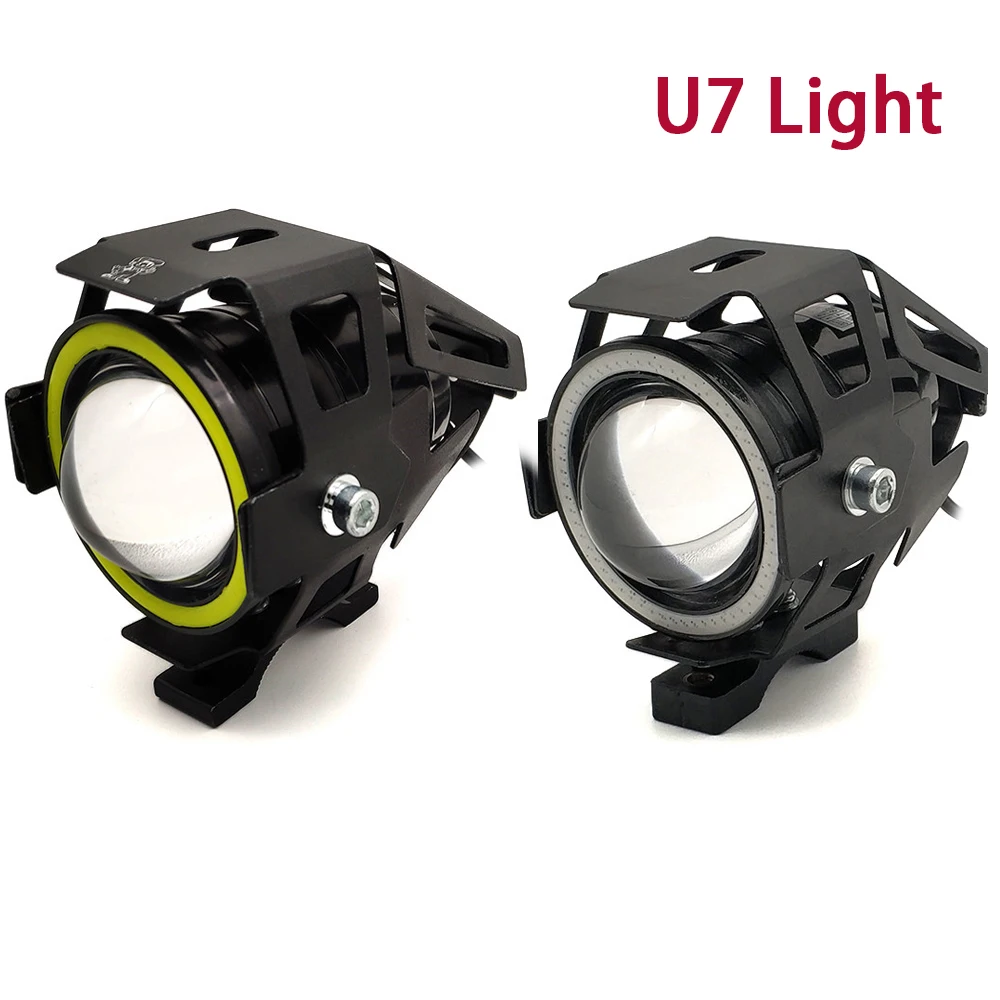 Для Yamaha TX125 Adventure YZF R120 R1 R3 R25 R6 600R фара для мотоцикла мото U7 светодиодные аксессуары