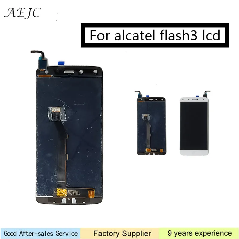 4 6 &quotдля Alcatel flash 3 ЖК дисплей с сенсорным экраном дигитайзер сборка Заводская