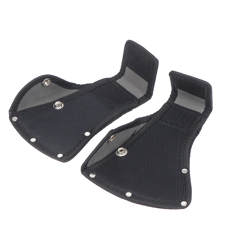 Portable Axe Sheath Outdoor Protection Tools Black Multifuntional PU Leather 1Pc knife sheaths