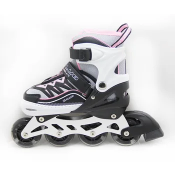 

Professional Training Skating Shoes Single-Row Unisex Professional Children Roller Skates Shoes Adjustable Inline Skating Shoes