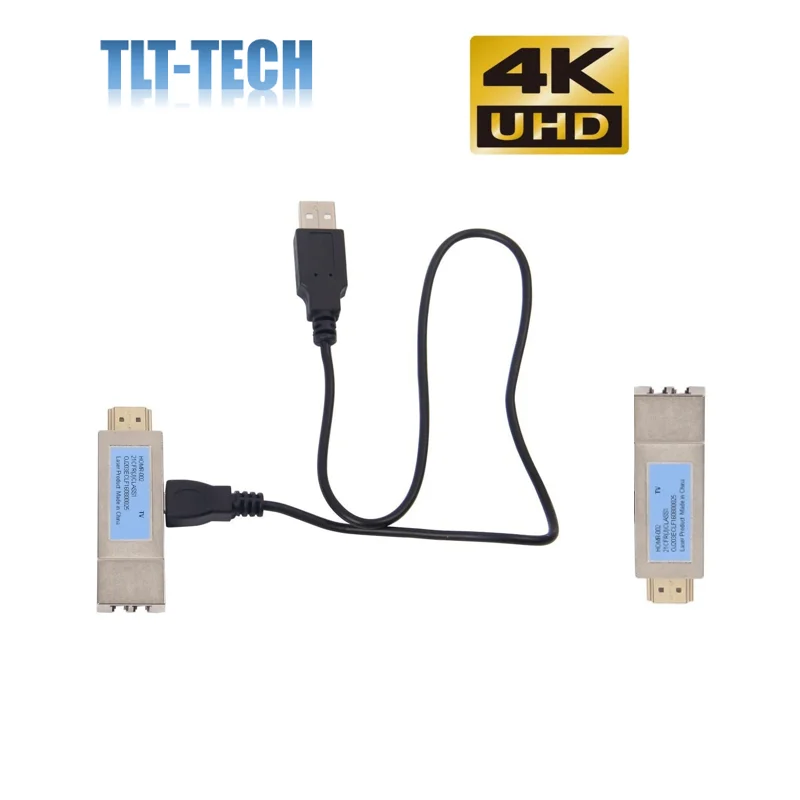 HDMI Extender a Pair of Optical Transceivers LC Connector 850nm up to 300M at OM3 Fiber | Компьютеры и офис