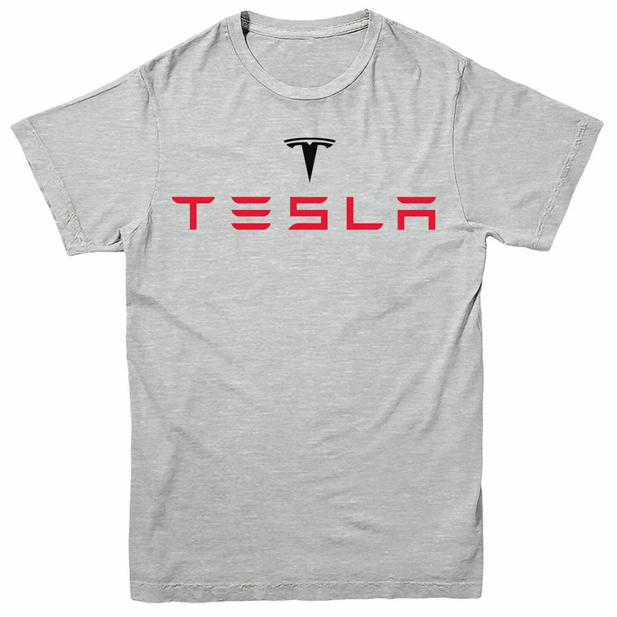 Tesla автомобильная компания футболка Электрический авто автомобили модель для