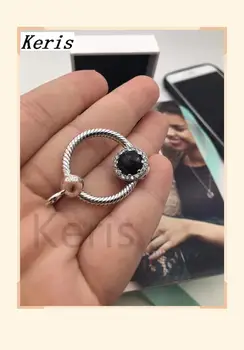 

High Quality Reproduction 1:1 100% Silver Ring Beaded Necklace Pendant Free Of Charge