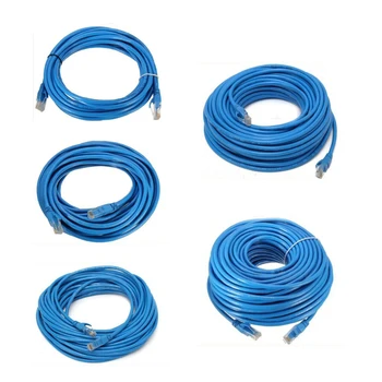 

Flat CAT6 Ethernet 100M / 1000Mbps Patch Cable Network RJ45 PLAT In 5M to 50MLength: 50M Cat6