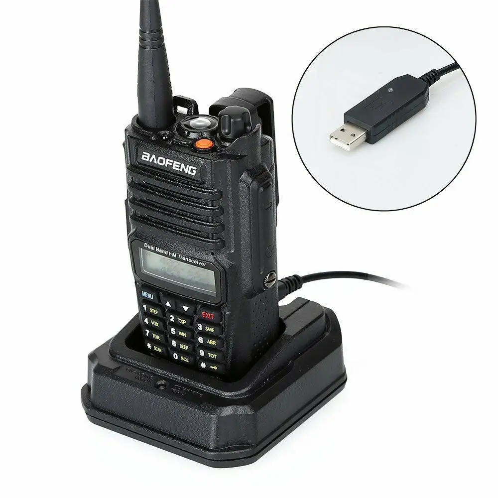 BaoFeng UV-9R IP67 водонепроницаемые рации VHF/UHF 400-520/VHF 136-174MHz двухдиапазонное двустороннее радио