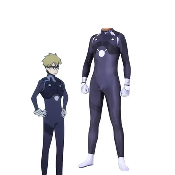 

High Quality Anime DARLING in the Frankxx HIRO Cosplay Costume Spandex Zentai Adult Men Boys Spandex Bodysuit Suit Jumpsuits