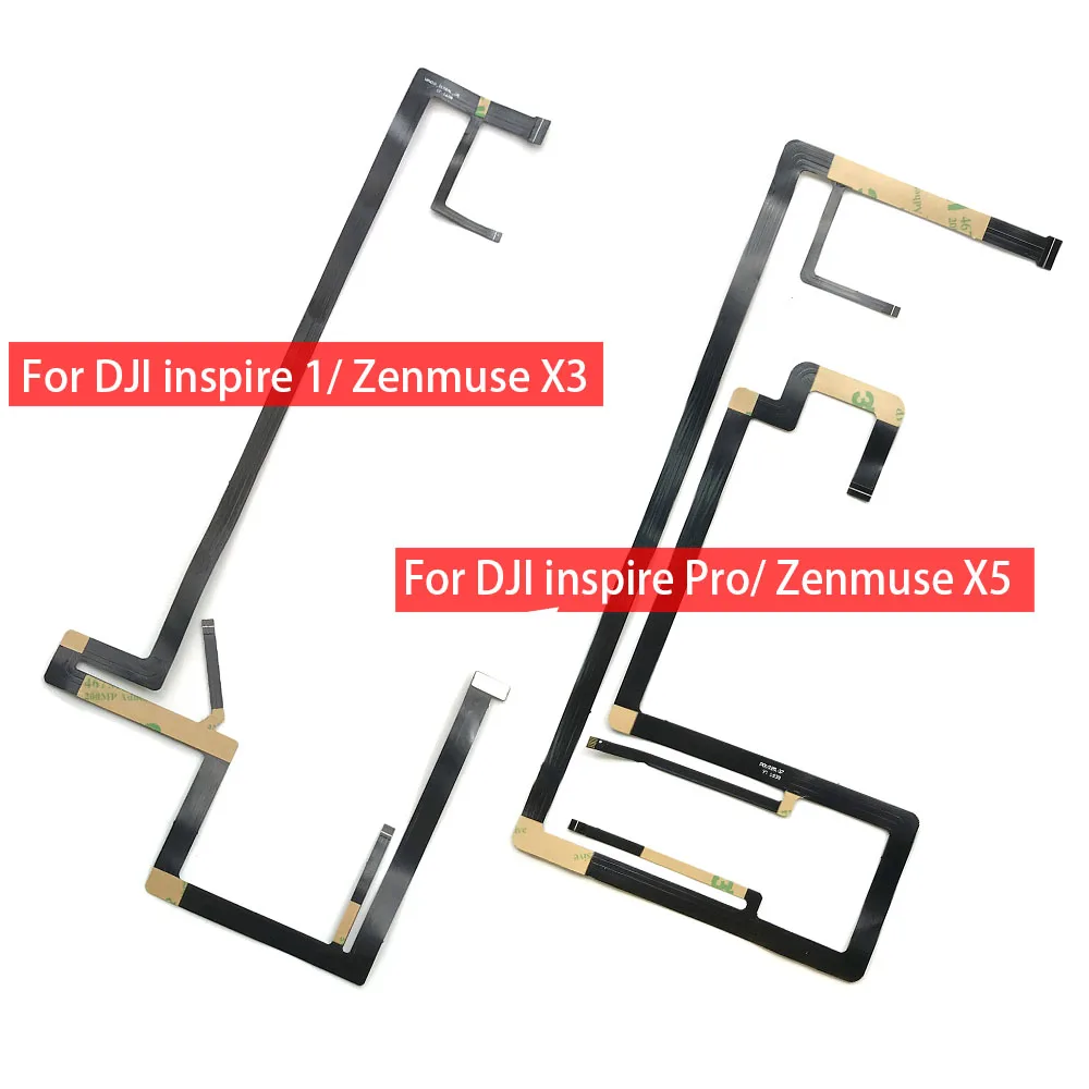 Per Dji Inspire 1/Inspire Pro/ Zenmuse X3 / Zenmuse X Rc Cavo Della Flessione Di Ricambio Giunto Cardanico Nastro Piatto Strato Di Accessori Di Ricamb