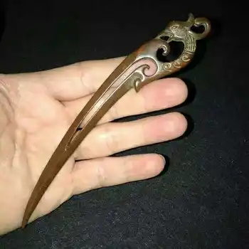 

Tea favorite coffee Table ornaments exquisite handmade red copper copper Phoenix Tea Knife