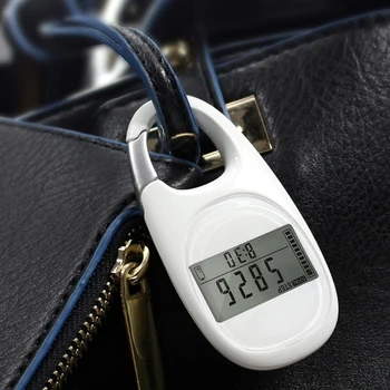 

Outdoor Walking Pedometer Step Counter Fitness Exercise 3D Pedometer Portable Climbing Step Counting for Hiking Running Climbing