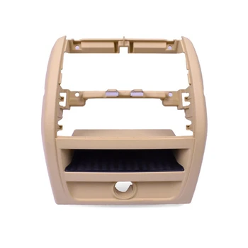 

Upgraded Rear Ac Conditioner Vent Grille Outer Frame Replacement For-BMW 5 Series F10 F11 F18 520I 523I 525I 528I(Beige)