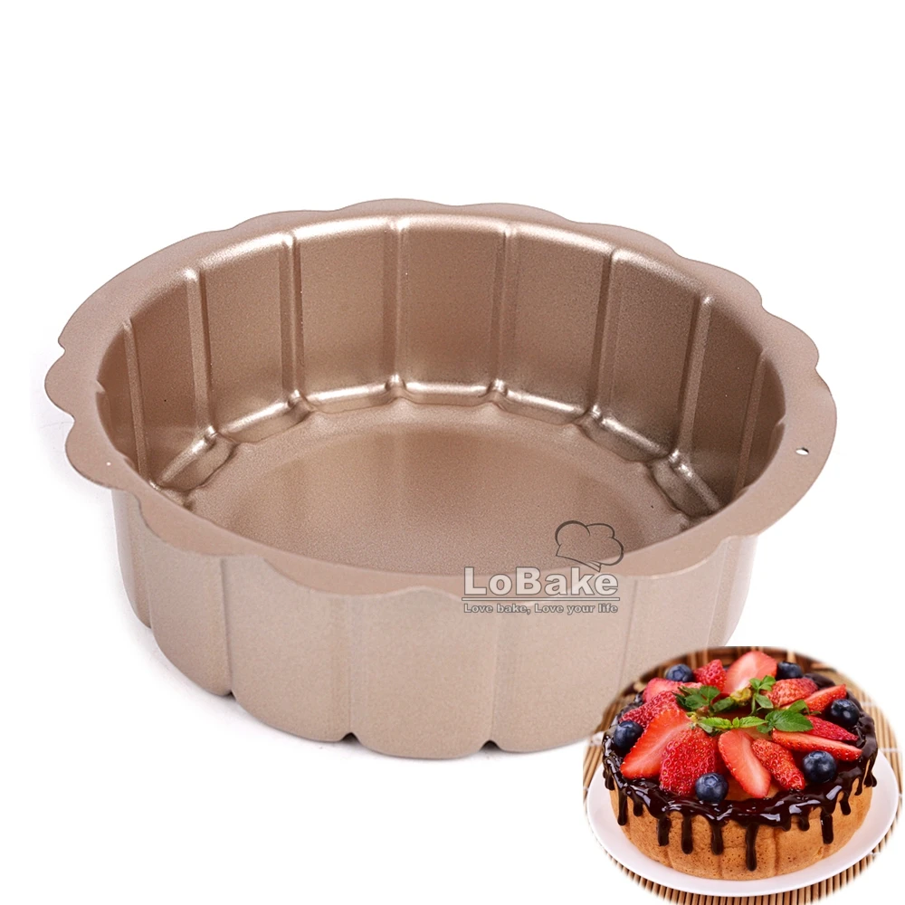 

6 inches Round Shape Nonstick Heavy Carbon Steel Tiramisu Mold Cake Pan Cheese Molds Toast Tin Baking Tray DIY Bakery Supplies