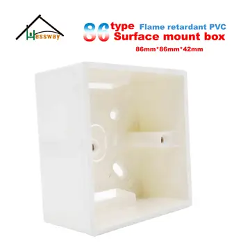 

86 type deepen wall surface mount box for size 86*86*42