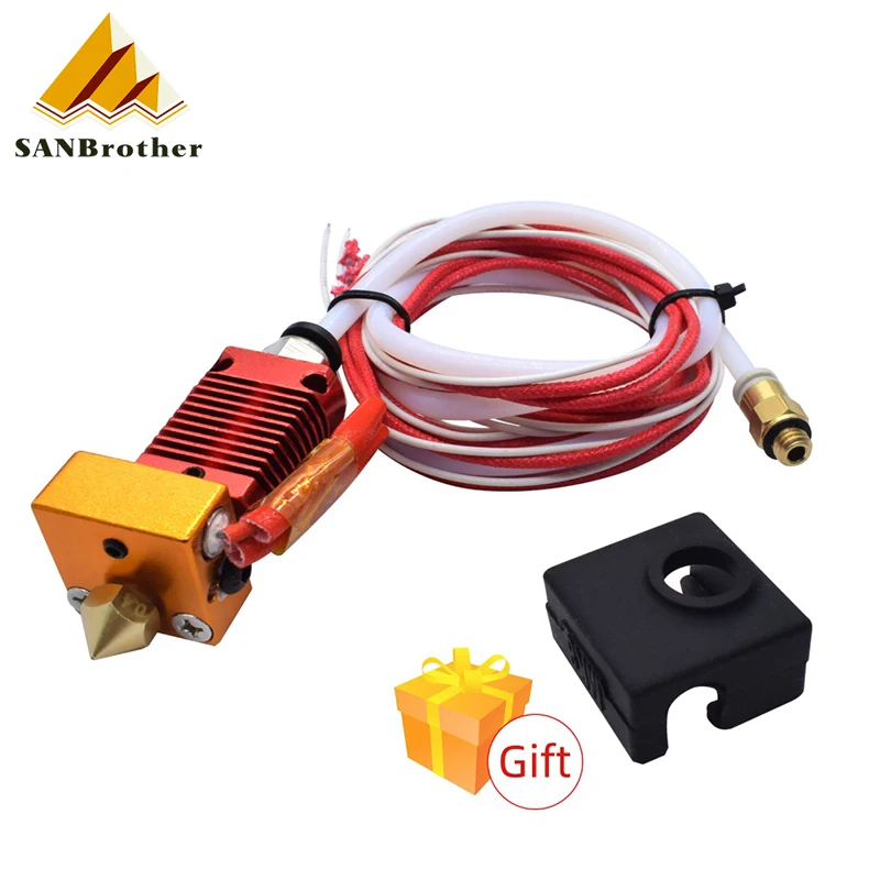

3D Full Metal J-head CR10 Hotend Extrude Hot End Kit for creality Ender-3/5 pro CR10 10s Bowden Extruder 12/24V 3D Printer Parts
