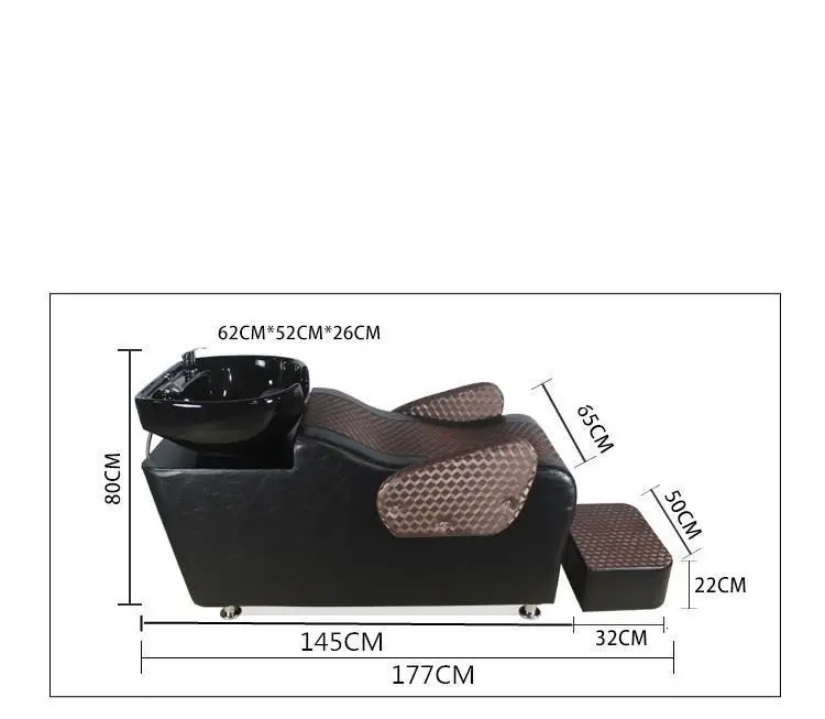Кровать парикмахер для парикмахерской Lavacabezas Красота волос мебель Cadeira Maquiagem Silla Peluqueria салонное кресло для мытья головы