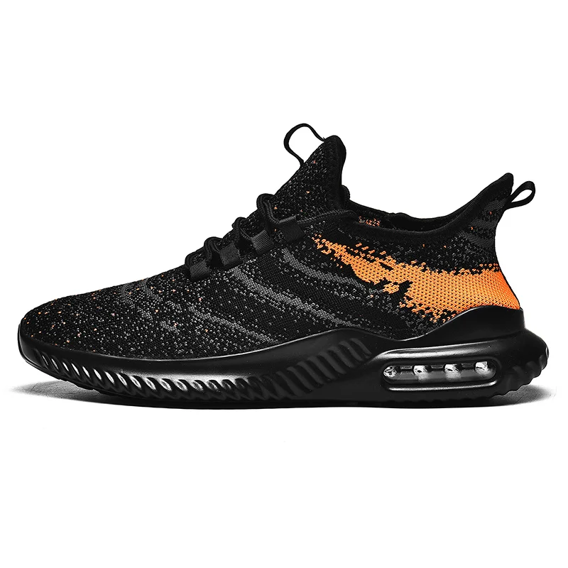 

MOOREGOOD Vulcanized Shoes Male Sneakers 2020 Fashion Durable Summer Air Mesh Breathable Wedges Sneakers For Men