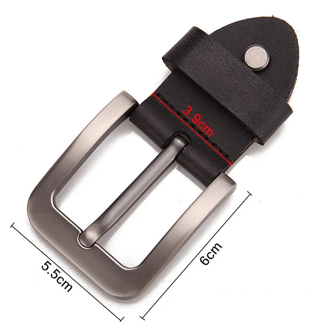 3.8cm Men's Belt buckle Pin Buckle Connection Leather & Belt Buckle