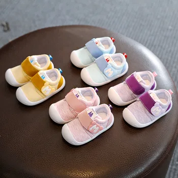 

2018 Spring Infant Toddler Shoes High Quality Baby Girls Boys Shoes Comfortable Cotton Non-slip Babies Kids First Walkers Shoes
