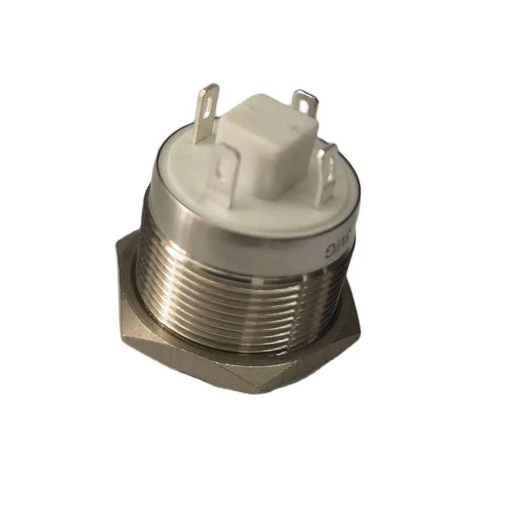 Description Picture 4 of item22mm Economic Type 3V 6V 12V 24V Ring Led Lamp Metal Waterproof Electric Switch
