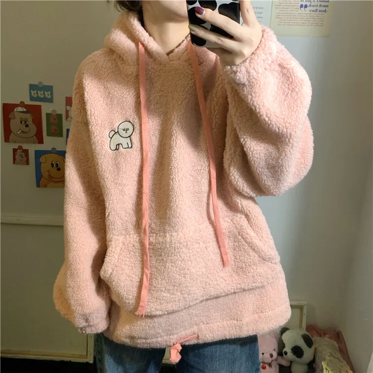Ff3209 new autumn winter women fashion casual Girls cute Sweatshirt woman Hoodies korean womens hoodies pullover