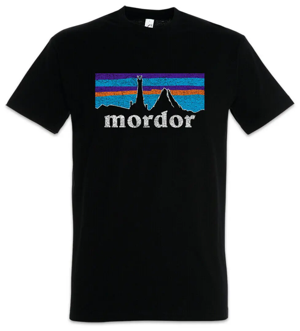 Mordor футболка Властелин Фродо Кольца символ Сэма Саурона знак башня логотип |