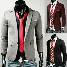 Новинка, корейский мужской блейзер, повседневный приталенный офисный костюм, мужская осенне-зимняя куртка, пальто, официальные деловые блейзеры