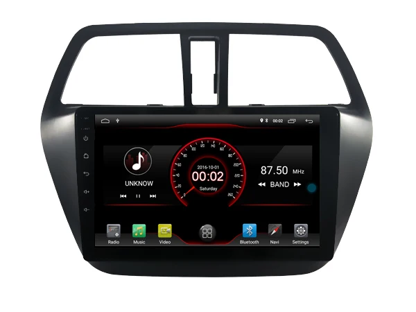 Excellent AVGOTOP Android 9 Bluetooth GPS Car Radio DVD Player For SUZUKI S-CROSS/SX4 2014 7