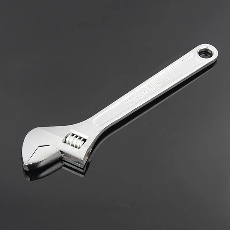 

Tongjiang Large Adjustable Huoluo Monkey Wrench American-Style 68101224-Inch High Carbon Steel Live Wrench