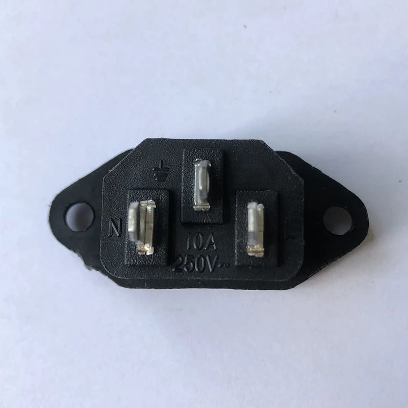 

Electric Scooter Charging Port Battery Connecting Cable Socket 2-In-1 250V 10A hot selling E-bike accessory part
