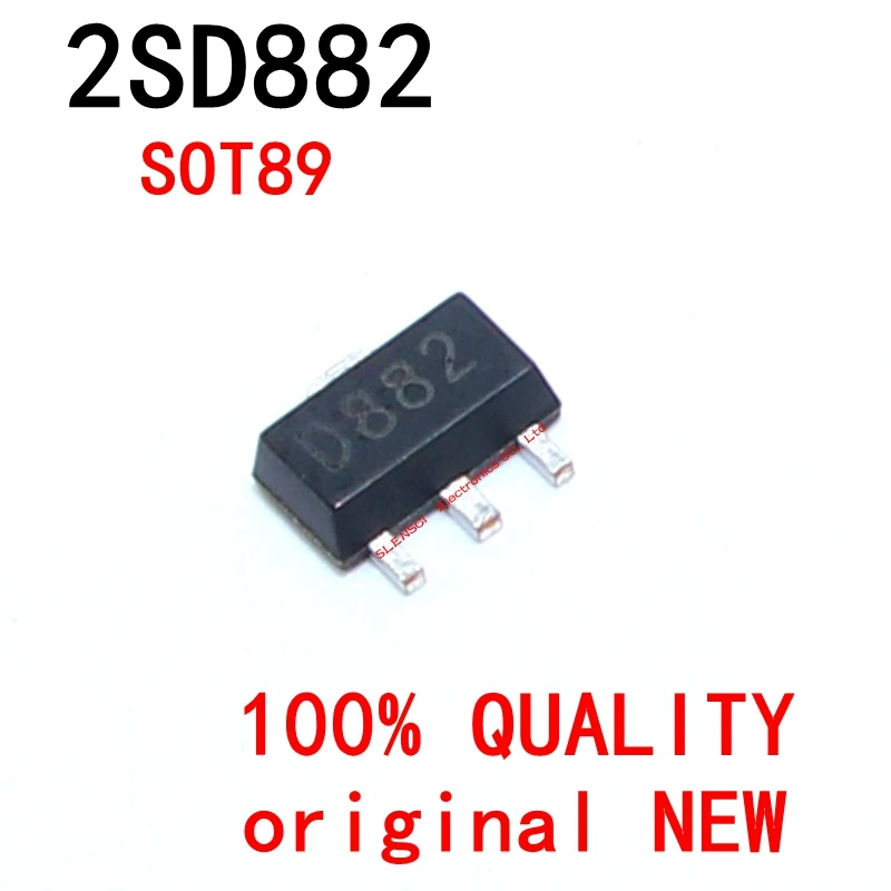 10-20 шт. D882 SOT89 2SD882 SOT-89 30 В/3A/30 Вт 882 SOT SMD новый и оригинальный чипсет IC | Электронные