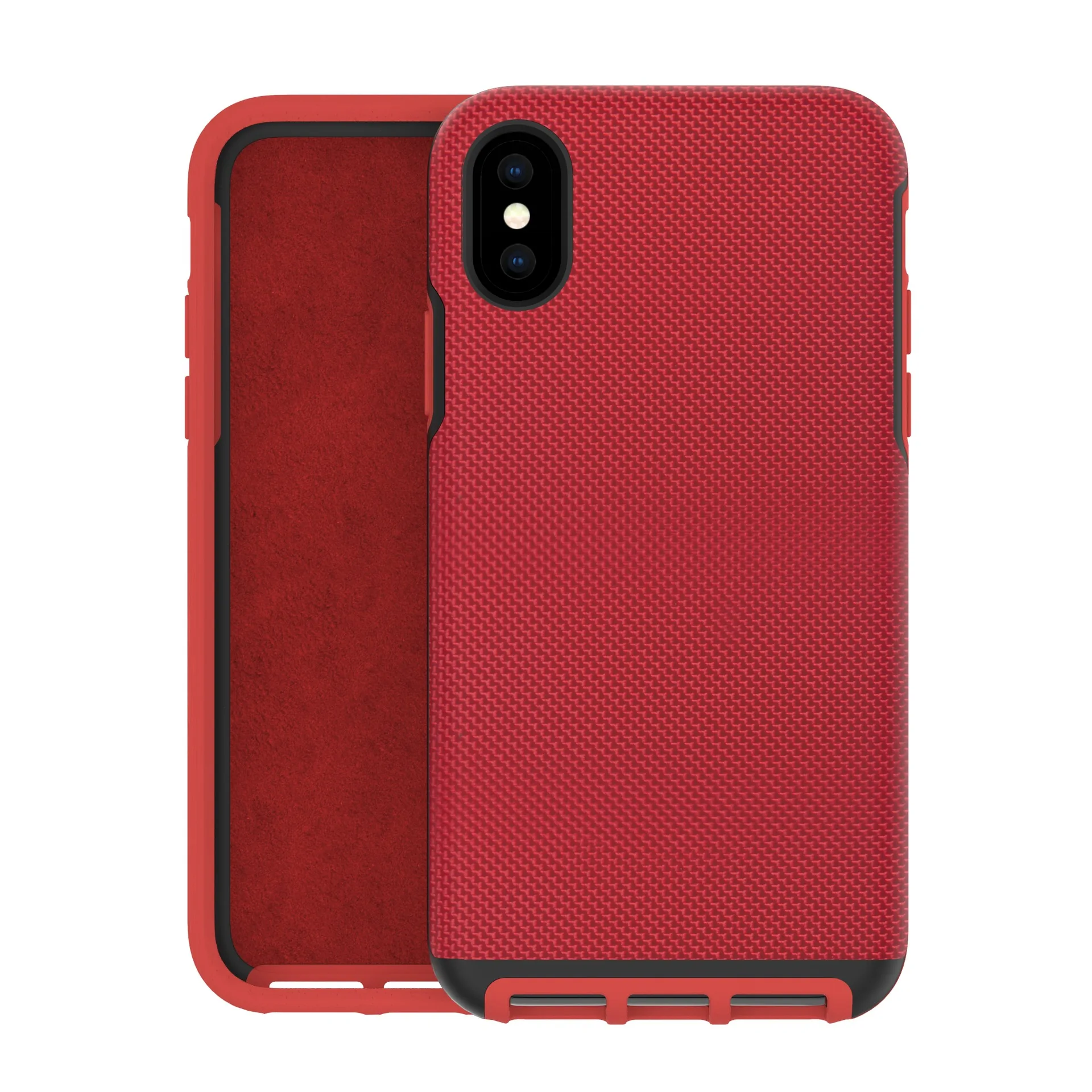 

Applicable iphonexs MAX Official Origional Product Apple Half a Pack of Protective Case Five-Color Nylon Bag Beer Phone Case