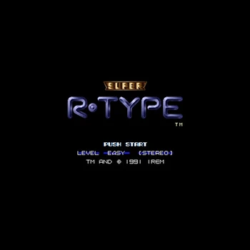 

Super R-Type USA Version 16 bit English Big 46 pins Grey Game Card For NTSC Game Player