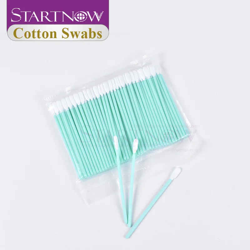 Cleaning Swabs 70mm 161mm Length 100pcs/pack Anti-static Dust-free Non Woven Fabrics Cotton