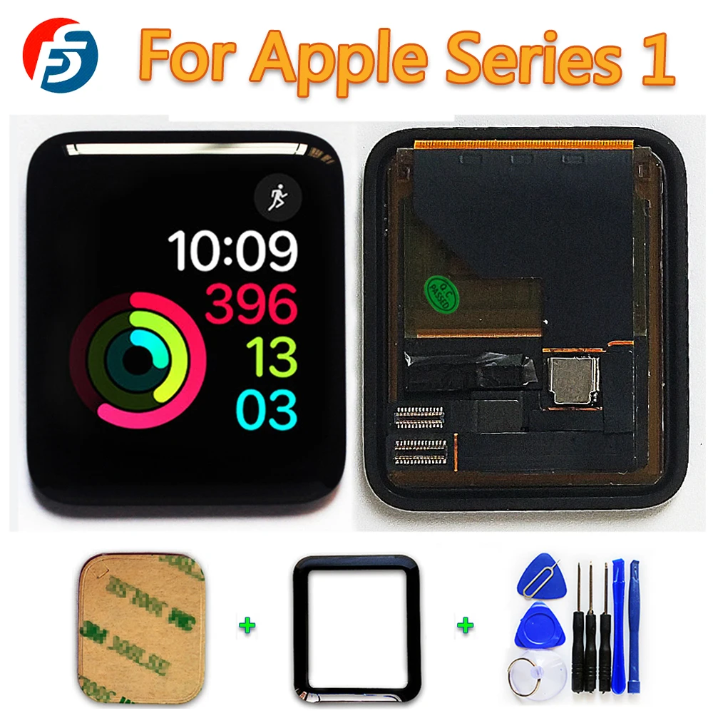 100% протестированный сенсорный экран для Apple Watch Series 1 38 мм спортивный ЖК-дисплей