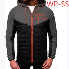 WP-SS, брендовая уличная одежда, зимняя пуховая куртка с капюшоном, мужское пуховое пальто, стеганое пальто, мужская верхняя одежда на заказ, верхняя одежда на заказ, любой логотип