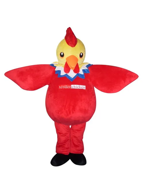 

Professional red hen Mascot Costume Adult Birthday Party Fancy Dress Halloween Cosplay Outfits Clothing Xmas