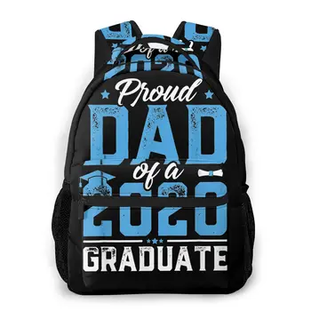 

NANA Shoulder Bag for Teenage Mens Proud Dad Of A Class Of 2020 Graduate Graduation Gift Fashion Students Backpack