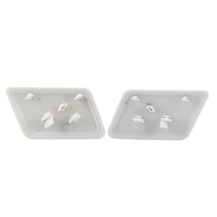 1 Pair of Headlamp Light Washer Jet Cap Covers Set 1301040 1301038 Fit for FORD MONDEO MK3 III 2000 2001 2002 2003 2004-2007