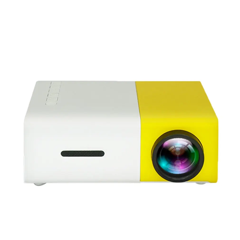 

YG300 YG - 300 Mini LCD Projector Full HD Video Projector LED 600LM 320 x 240 1080P Mini Proyector for Home Theater Media Player
