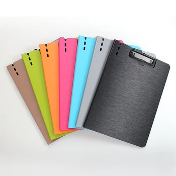

A4 file folder board folder A4 PP thick file writing pad file folder clip file Waterproof Business contract folder officesupplie
