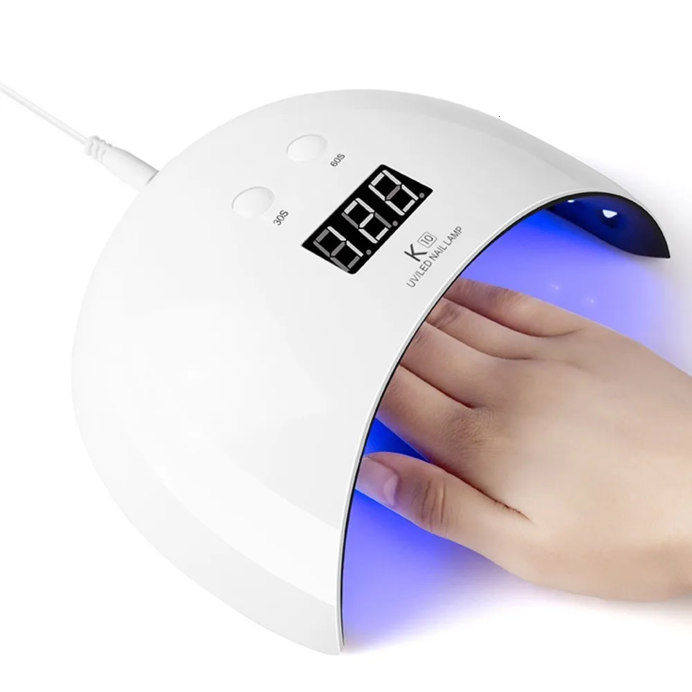 

24w, Beautiful First Phototherapy Lamp Both Light Source Led Lamp Uv Phototherapy Rubber Intelligence Nail Roast Lamp