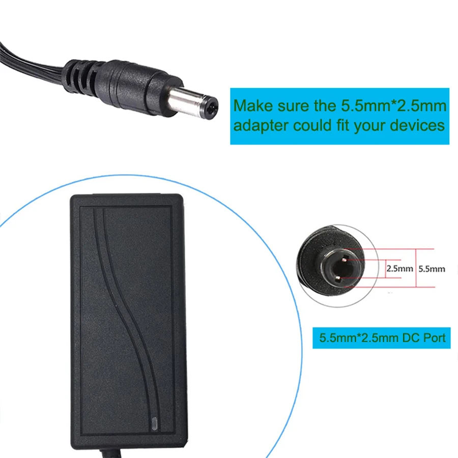 Article 48 v 2a Universal Power Adapter 48 Volt Switching Power Supply 90W Hoverboard Charger AC/DC 220V To 48V LED Transformer