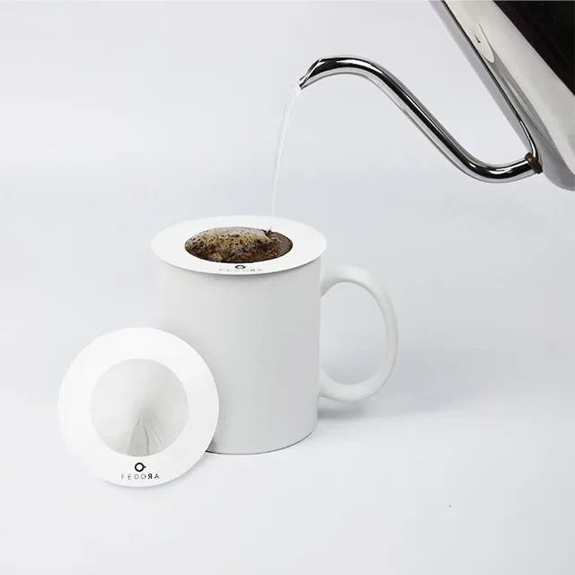 20/100pcs Hanging Ear Flying Saucer Drip Bag Filter Disposable Portable Brew Coffee Tea Filters Tool Eco-Friendly Paper Bags 1