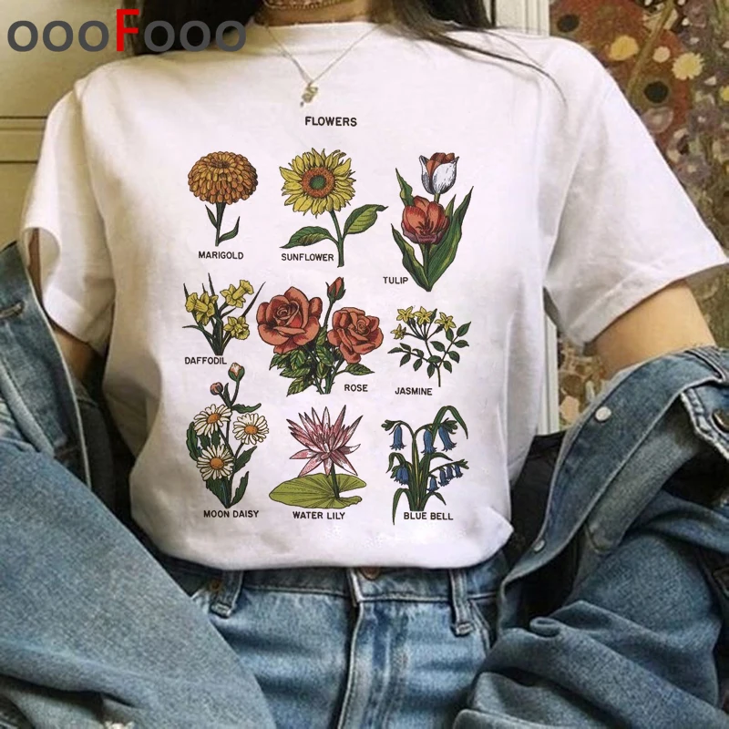 90s Графический эстетический Harajuku футболки для женщин Ullzang Забавный мультфильм футболка Kawaii гранж футболки корейский стиль Топ Тройники женские - Цвет: 1200
