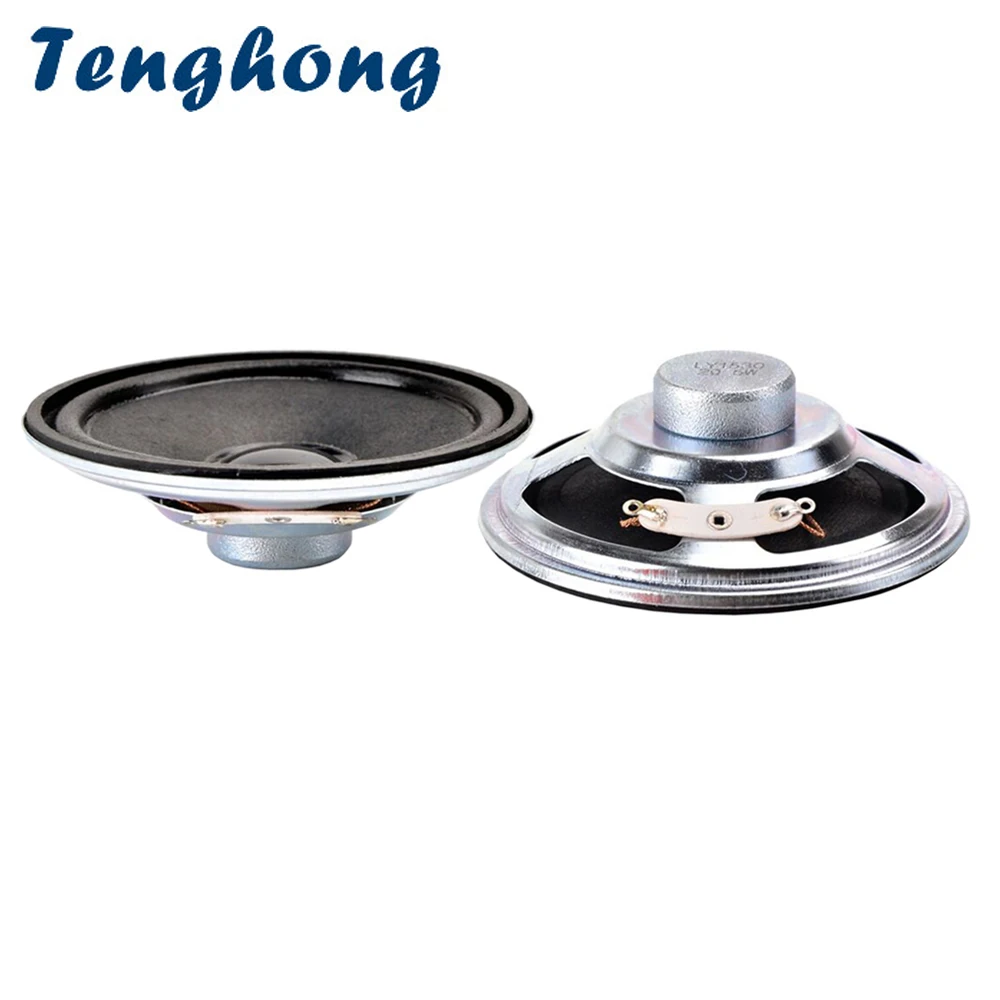 Tenghong 2 шт. 3 дюймовый 13 ядерный 2Ω 5 Вт Среднечастотный динамик Громкоговоритель с