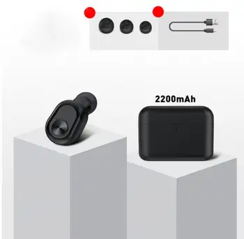 

2020 New True Wireless Earbuds Bluetooth Sport Mini Earphones Noise Canceling Headset Headset