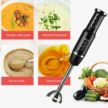 

Blender for Kitchen 4 In 1 Food Processor Stick with Chopper Whisk Electric Juicer Mixer Machine