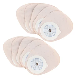 10pcs/Pack One-piece System Ostomy Bag Medicals Drainable Pouch Colostomy Bag Ostomy Supplies No Need Clip 15-60mm(0.6-2.3 inch)